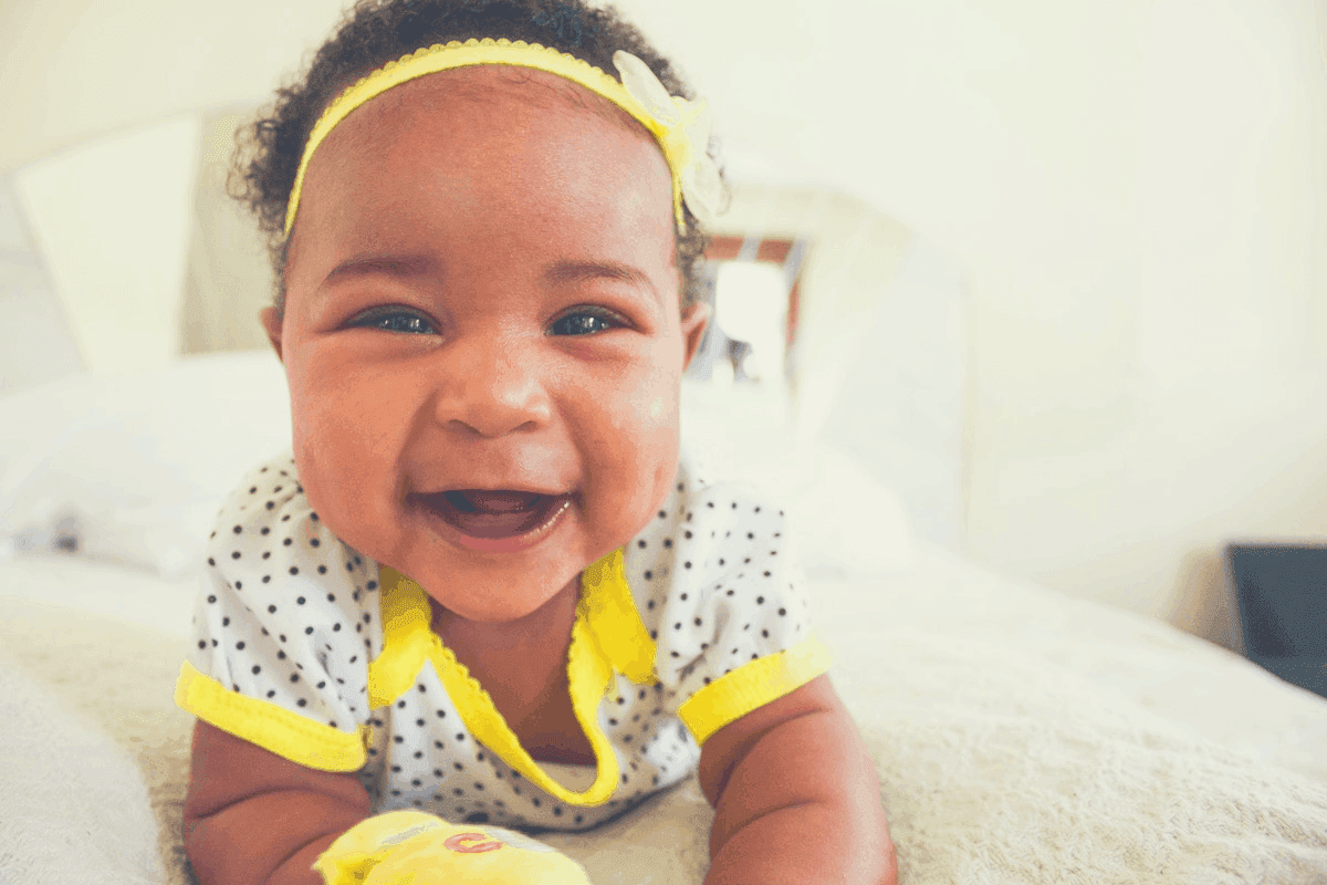 parents calm baby