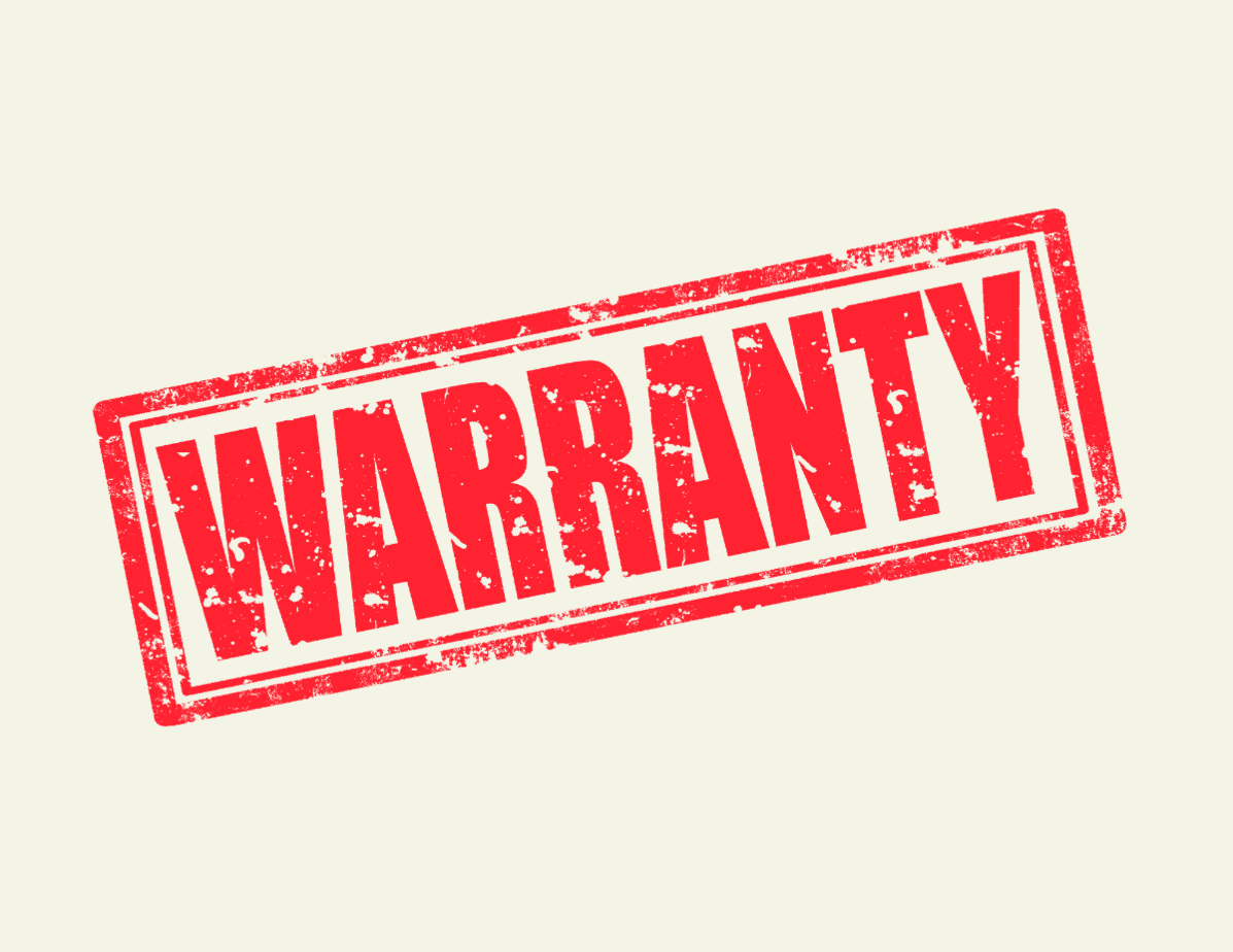 latex sagging warranty