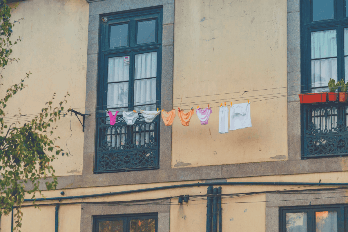 mattress cover drying line
