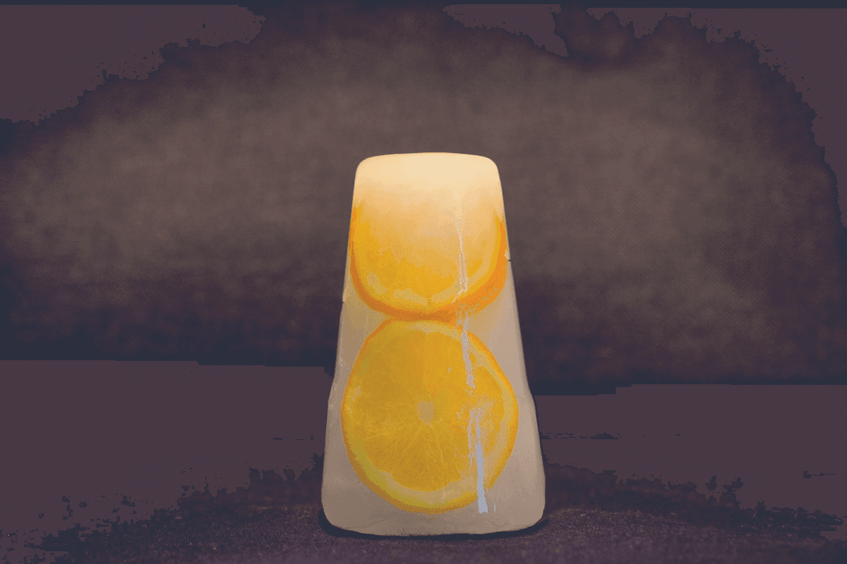 spider bed citrus candle