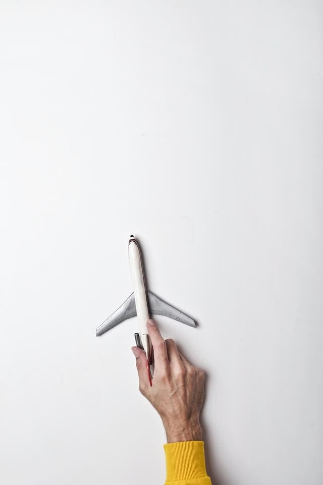 pexels andrea piacquadio plane white
