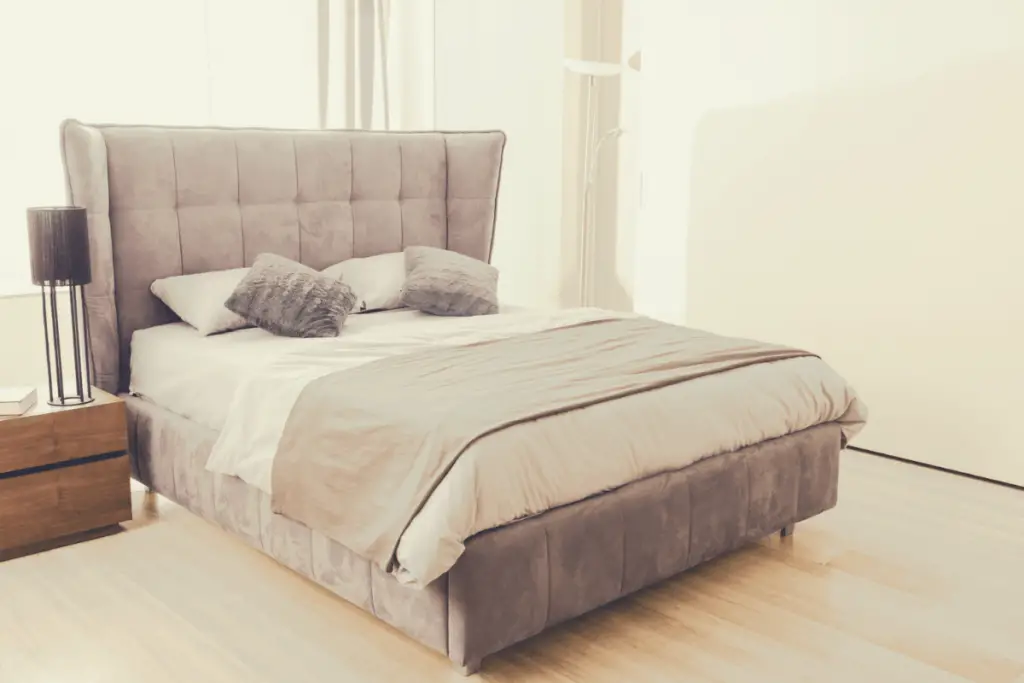 home depot bed frame for memory foam mattress