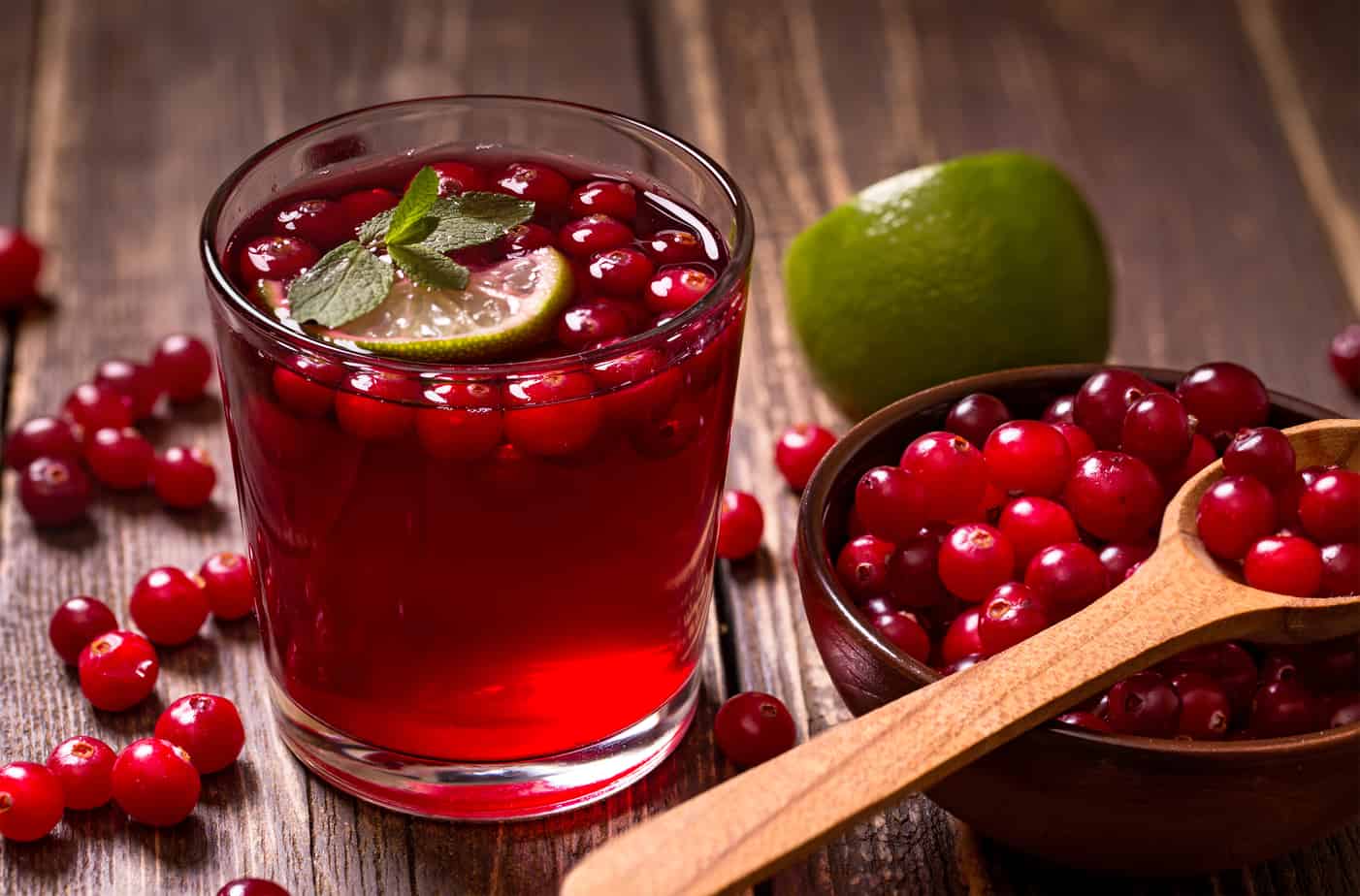 fresh cranberry juice